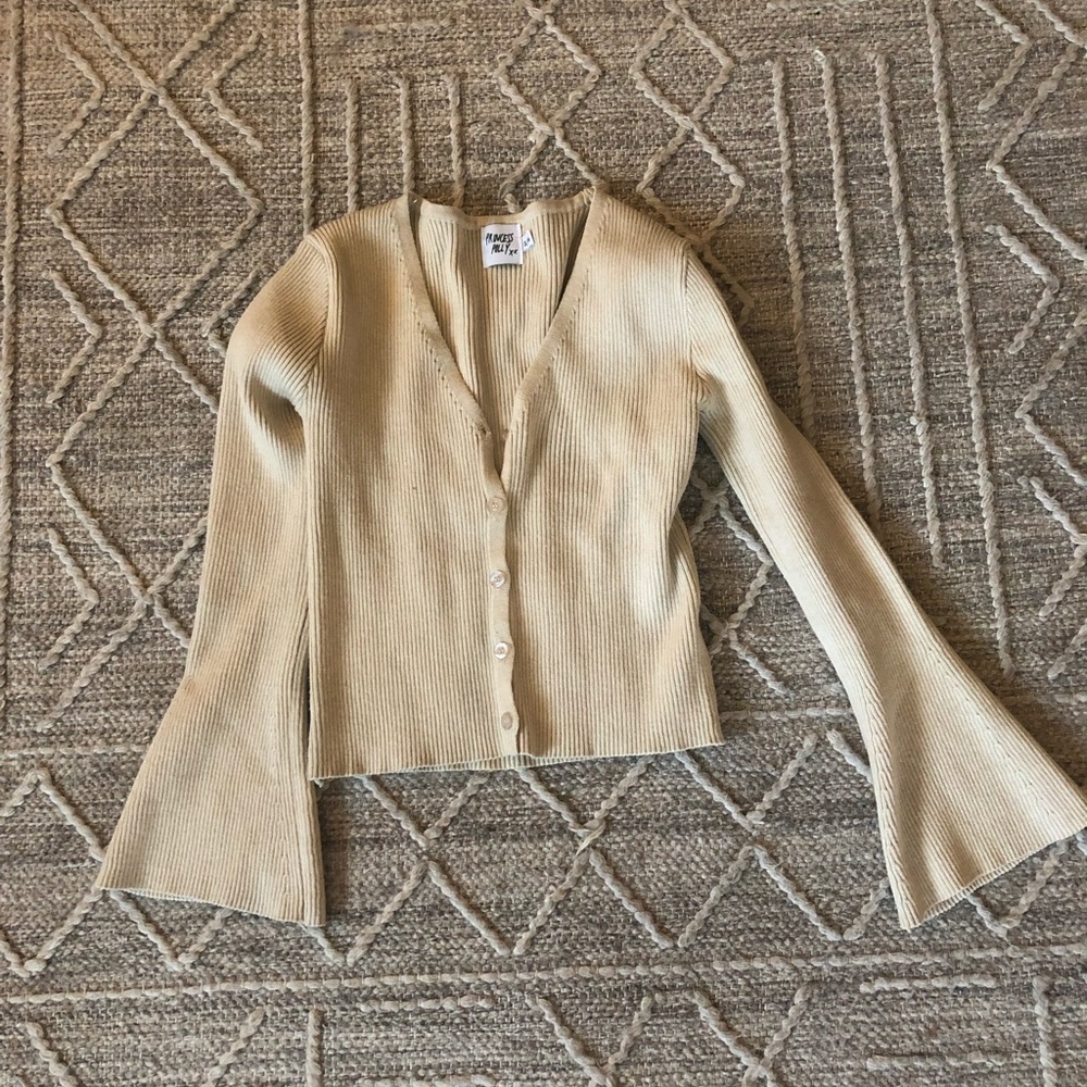 Cream sweater